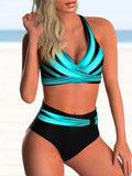 2023 New Women Swimsuit Sexy Women High Waist Bikini Swimwear Female Two Piece Beachwear Printed Bikinis Set Bathing Suit