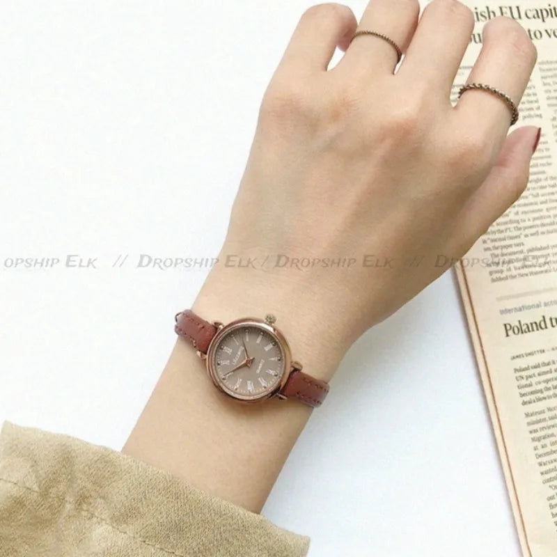 Simple Women's Watches Elegant Quartz Wristwatches Casual Watches Relogio Ladies Watch Girls Students Clock Gift Zegarek Damski