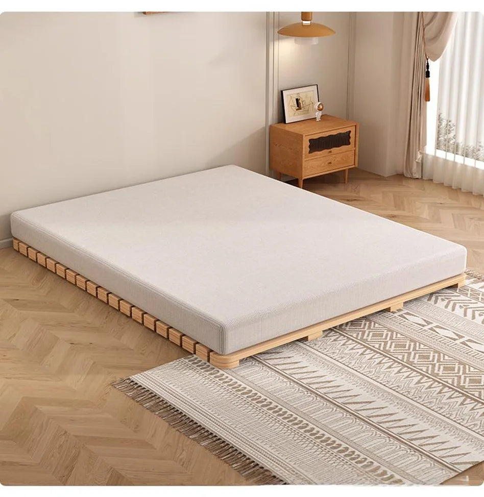 Solid wood bed frame, tatami bed frame, home use, floor sleeping, breathable and moisture-proof bed board