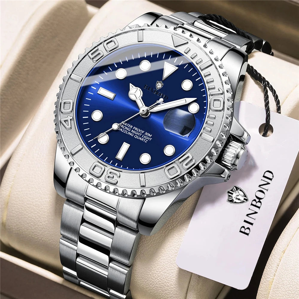 New Automatic Watch Mens Gray Digital Sports Bezel Luxury Watches For Man Fashion Quartz Wristwatches Gifts Men Tudo Por 1 Real