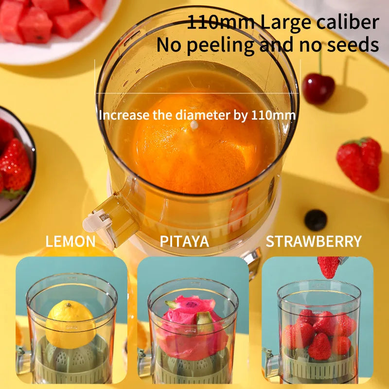Portable Electric Juicer USB Charging Orange Lemon Fruit Blender Mini Household Wireless Automatic Fresh Citrus Juicer Of Travel