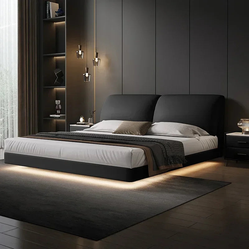 180x200cm Queen Beds On Offer Floating Bedframe Double Bedfull Marriage Bedrooms Dorm Room Essential Complete Bedroom Furniture