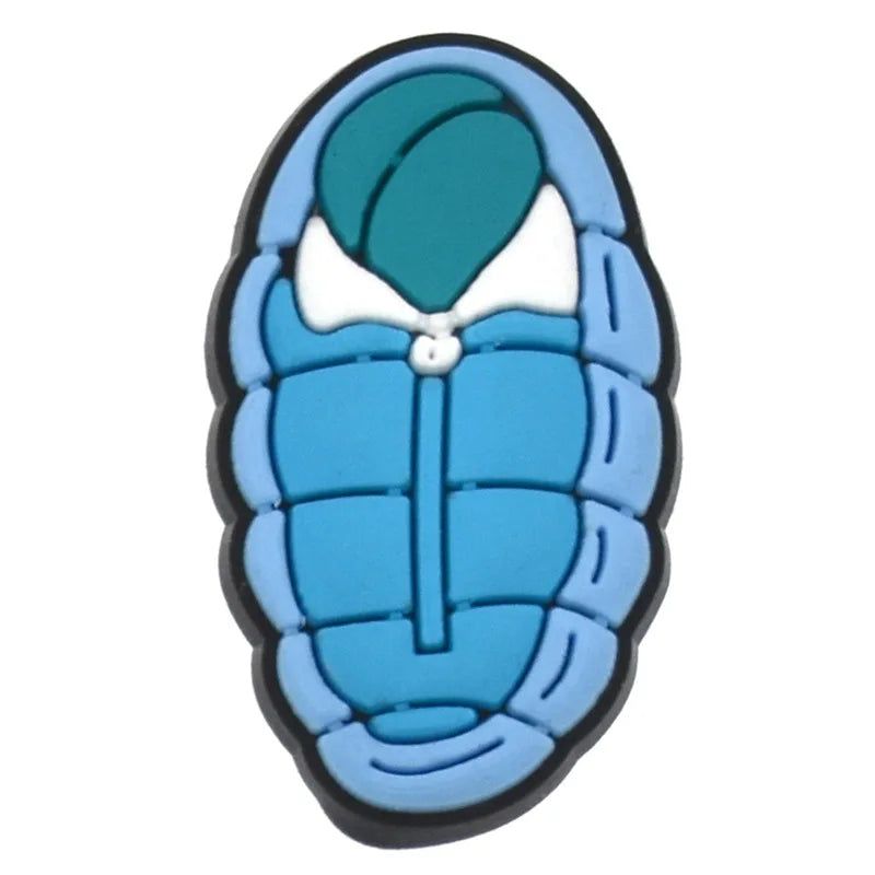 New 1Pcs Love Camp Travel Party Shoes Charms for Crocs DIY  Clogs Kids Pin Decoration Jeans Shoe Accessories X-mas Wholesale