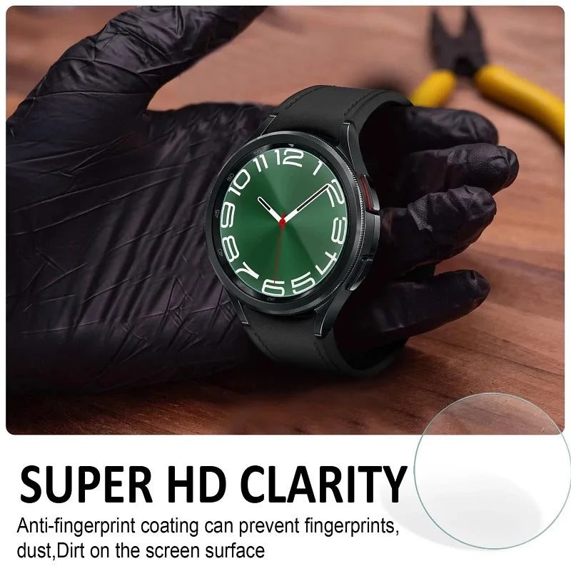 Screen Protector Compatible for Smart Watch Glass 42mm 40mm 39mm 38mm 37mm 35mm 34mm 33mm 44mm 45mm 30mm-46mm Film Smartwatch