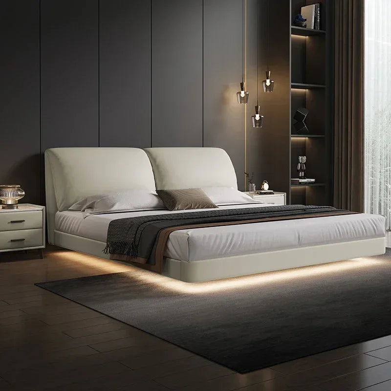 180x200cm Queen Beds On Offer Floating Bedframe Double Bedfull Marriage Bedrooms Dorm Room Essential Complete Bedroom Furniture
