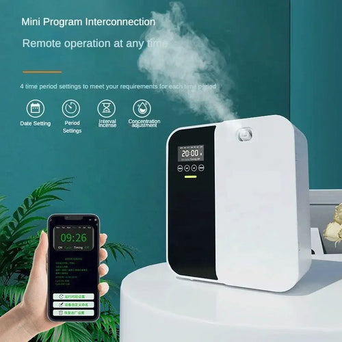 1000m³ Aroma Diffuser Machine Wall Mounted Waterless Diffuser Bluetooth Essential Oil Diffuser Electric Smell for Home