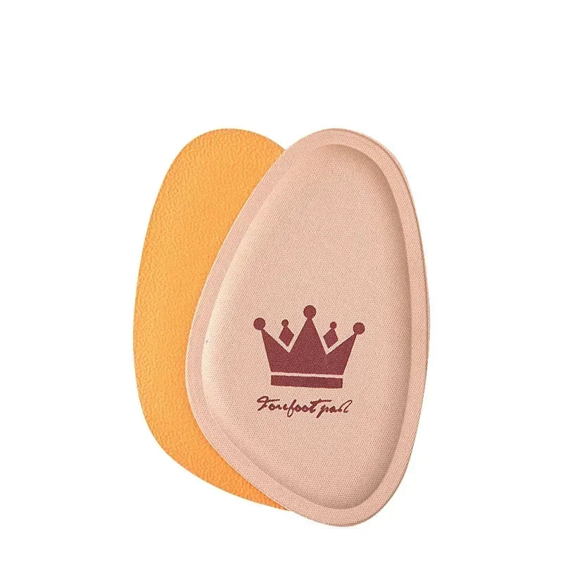 1/10PCS Women Non-slip Crown Forefoot Pads Pain Relief Insert Half Size Insoles Cushions Anti-pain Orthopedic Half Paddings