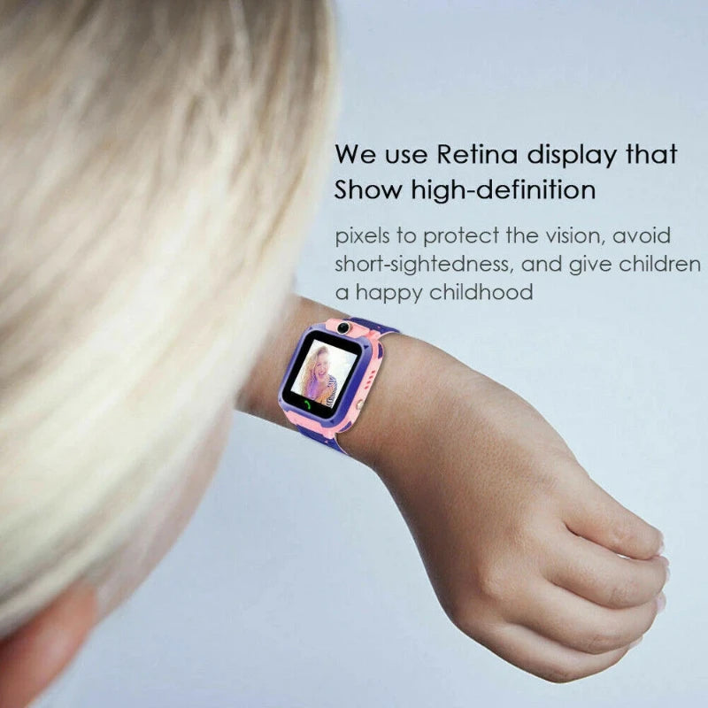 Multifunctional Kids Smartwatch with Camera & Games – Touchscreen GPS Watch for Children Ages 4-12, Perfect Birthday Gift