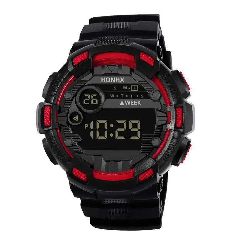 Men Sports Watch Simple Style Luminous Date Man Digital Watch Multifunctional Waterproof Smart Led Electronic Watches