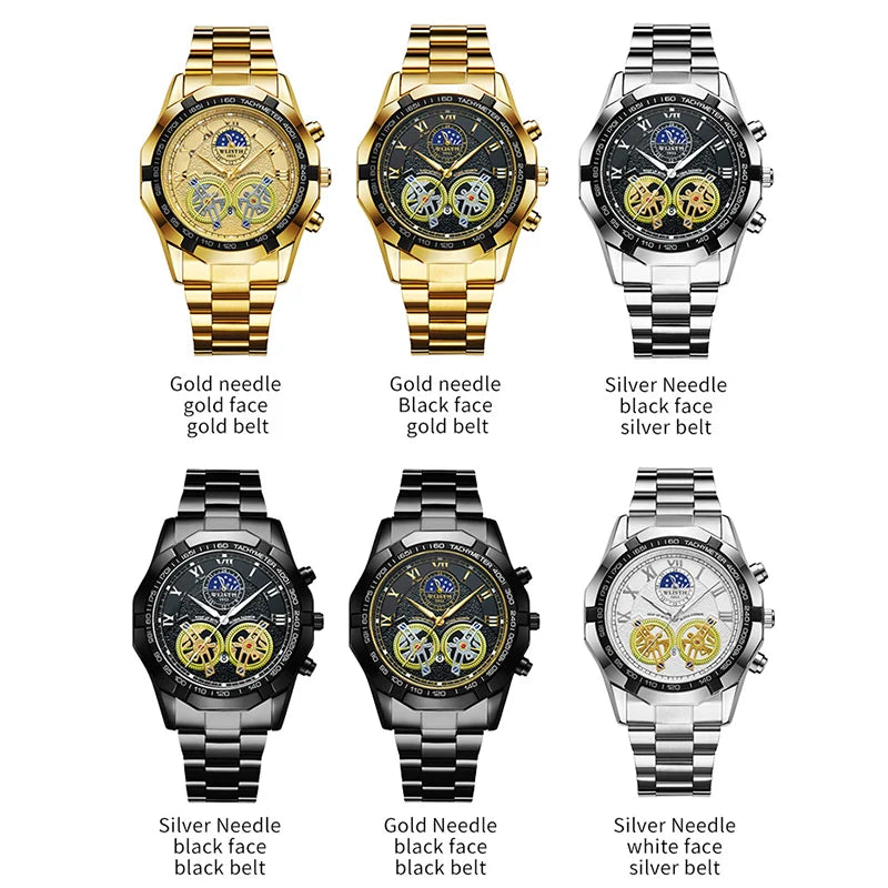 Watches for Man Quartz Watches Top Brand Luxury Business Wristwatch Waterproof Luminous Watch Men Clock Relogio Masculino