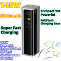 Power Bank 145W 20800mAh PD 100W Fast Charging  with Smart Digital Display Portable External PowerBank for Laptop Phone
