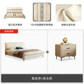 Hotel Modern Bed French Luxury High Quality Leather Fashionable Beds Confortable Solid Wood Bed Letti A Castello Home Furniture