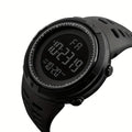 [2025 New Model] Men's and Women's Trendy Large Dial Electronic Watch |   Smart Timer + Alarm Clock Reminder + Dual Calendar + Lighting |   Versatile for Sports