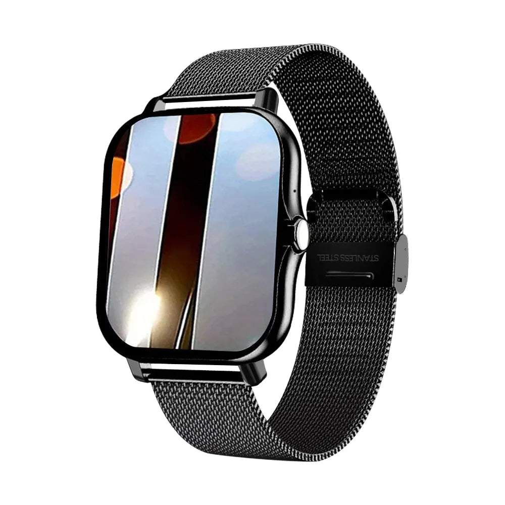 Bluetooth Call Smartwatch for Men and Women Voice Assistant Sports Fitness Android iOS New Hot Sale 1.83" 2024
