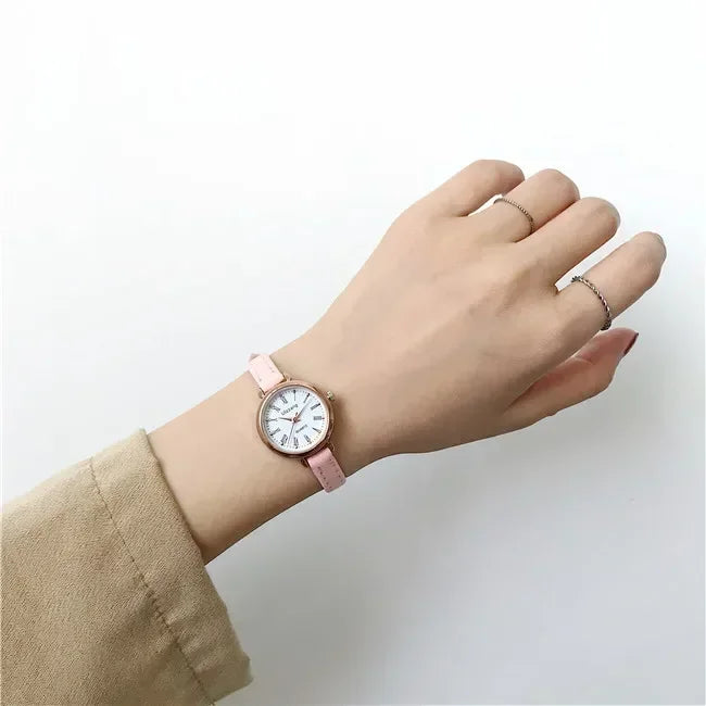 Simple Women's Watches Elegant Quartz Wristwatches Casual Watches Relogio Ladies Watch Girls Students Clock Gift Zegarek Damski