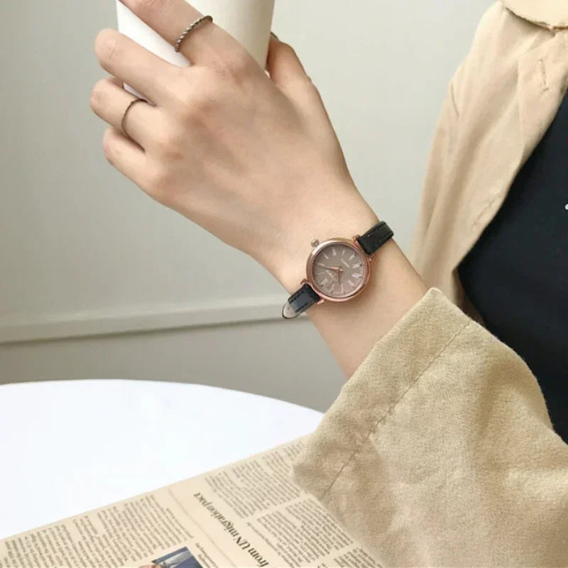 Simple Women's Watches Elegant Quartz Wristwatches Casual Watches Relogio Ladies Watch Girls Students Clock Gift Zegarek Damski