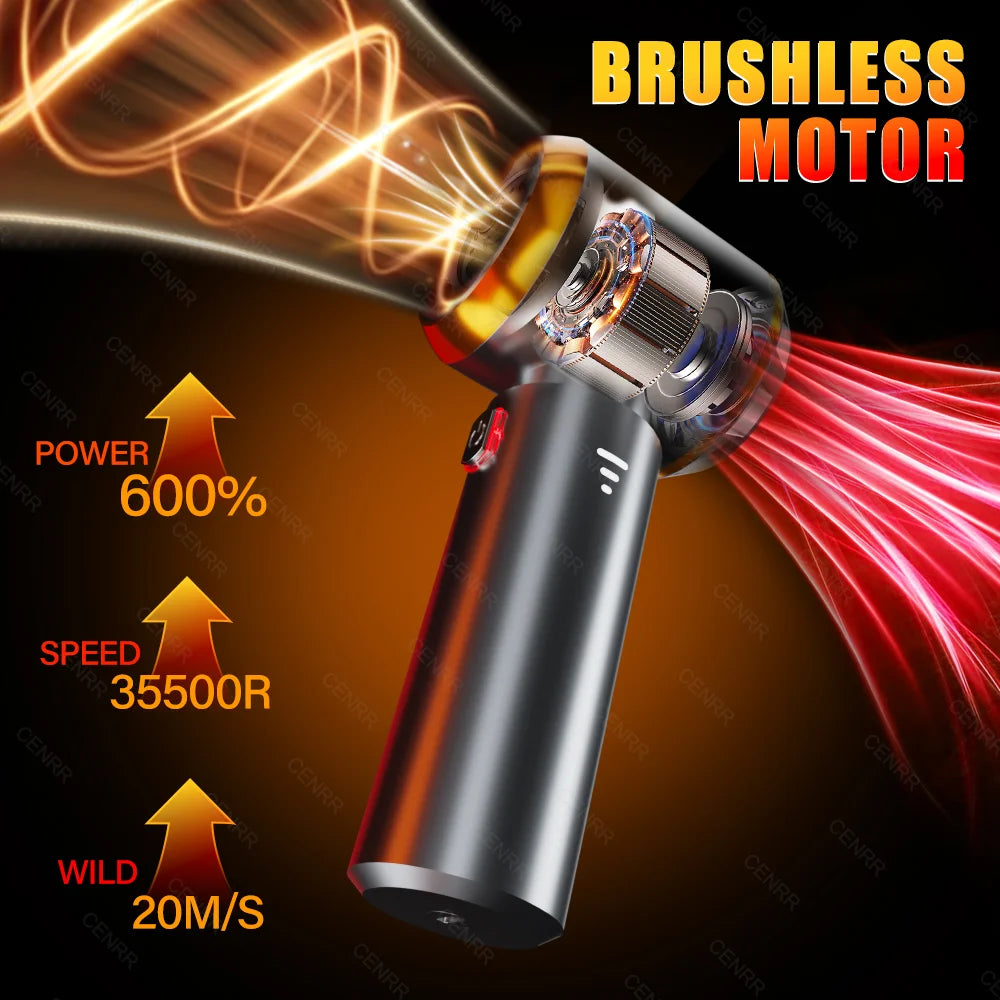 CENRR 2025 NEW Car Vacuum Cleaner Mini Powerful 998000PA Portable Vacuum Cleaner for Home Appliance Handheld Blower Car Cleaner