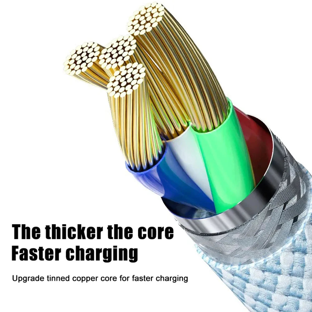USB Type C to Type C PD 100W Fast Charging Cable with E-Marker C to C Data Cable For iPhone 16 15 Pro Max Xiaomi Samsung Huawei