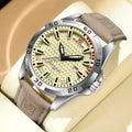 VAVA Brand Men Fashion Quartz Watches Male Leather Strap Sport Waterproof Wristwatches CalendarClock Relogio Masculino