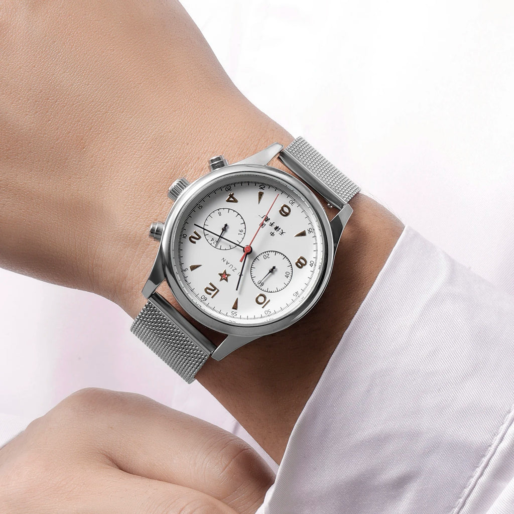 2026 New Men's watches 1963 pilot automatic watch 40mm waterproof retro quartz chronograph vintage dress watch