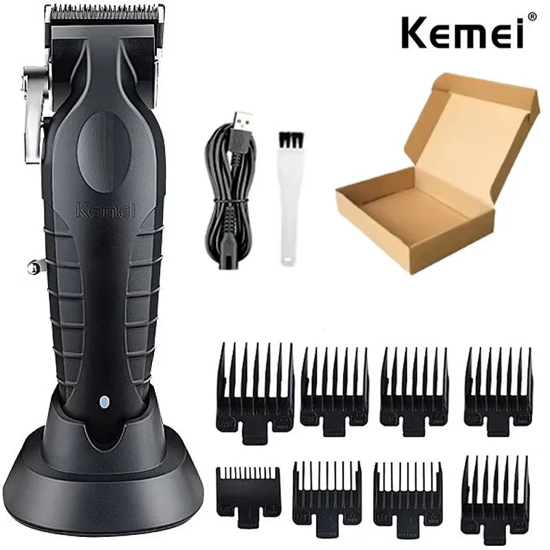 Kemei Hair Clipper KM-2296 KM-2299 KM-2024 Kit  Men's Electric Shaver Hair Trimmer Machine Professional Hair Cutting Machine