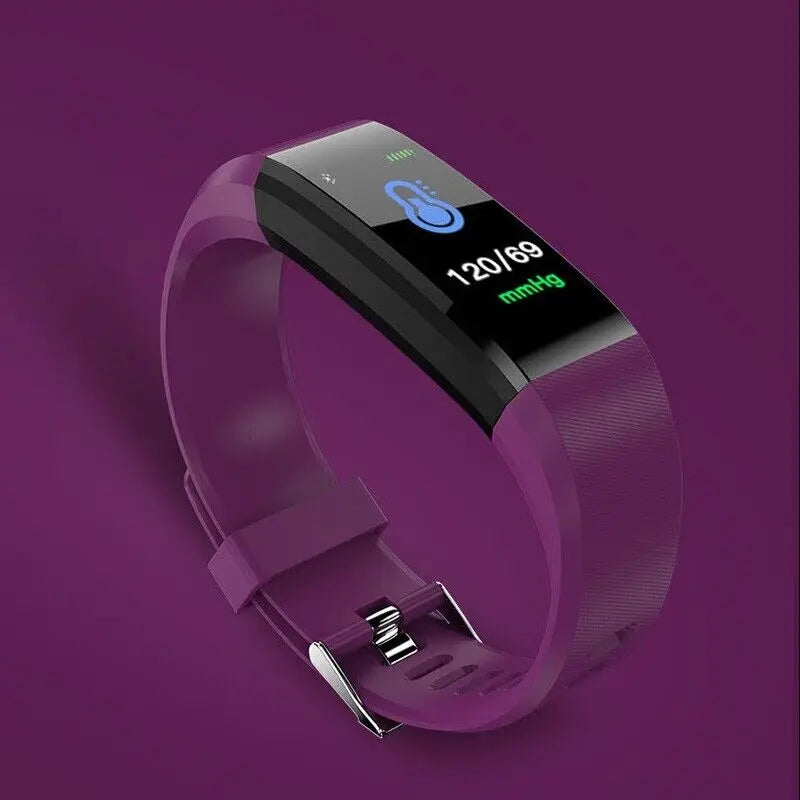 115plus Kids Smartwatch Bluetooth 4.0 Intelligent Sports Bracelet for iOS Android Sport Fitness Tracker Touch Wristband Watch