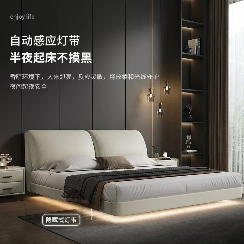 180x200cm Queen Beds On Offer Floating Bedframe Double Bedfull Marriage Bedrooms Dorm Room Essential Complete Bedroom Furniture