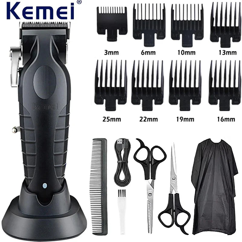 Kemei Hair Clipper KM-2296 KM-2299 KM-2024 Kit  Men's Electric Shaver Hair Trimmer Machine Professional Hair Cutting Machine