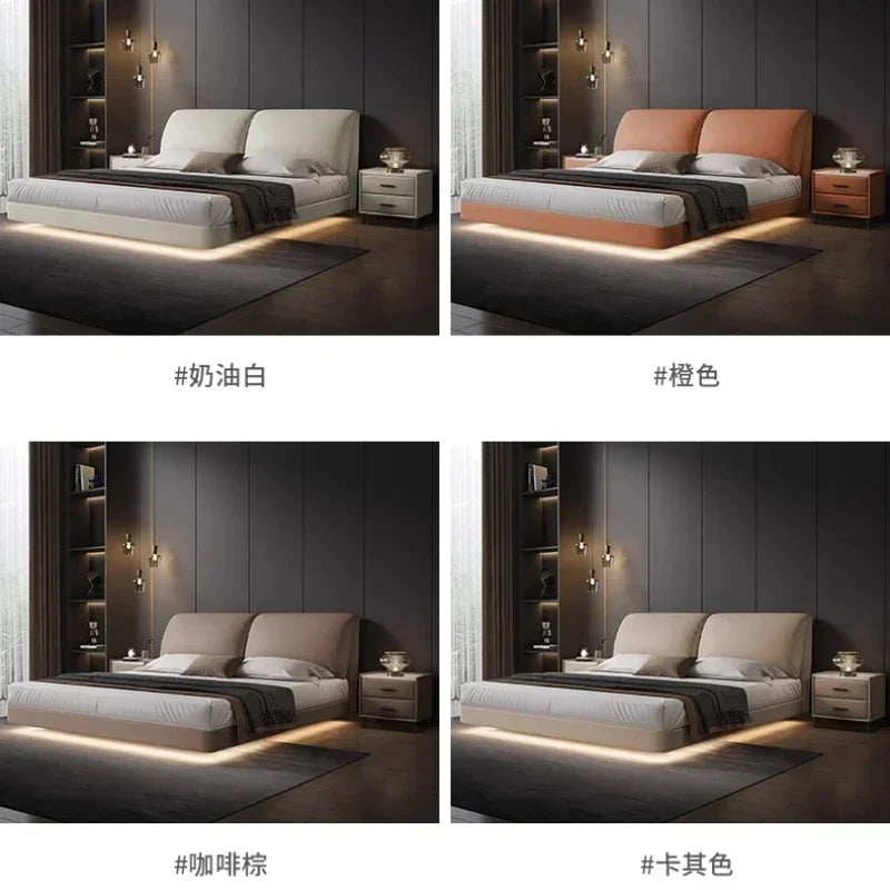 180x200cm Queen Beds On Offer Floating Bedframe Double Bedfull Marriage Bedrooms Dorm Room Essential Complete Bedroom Furniture