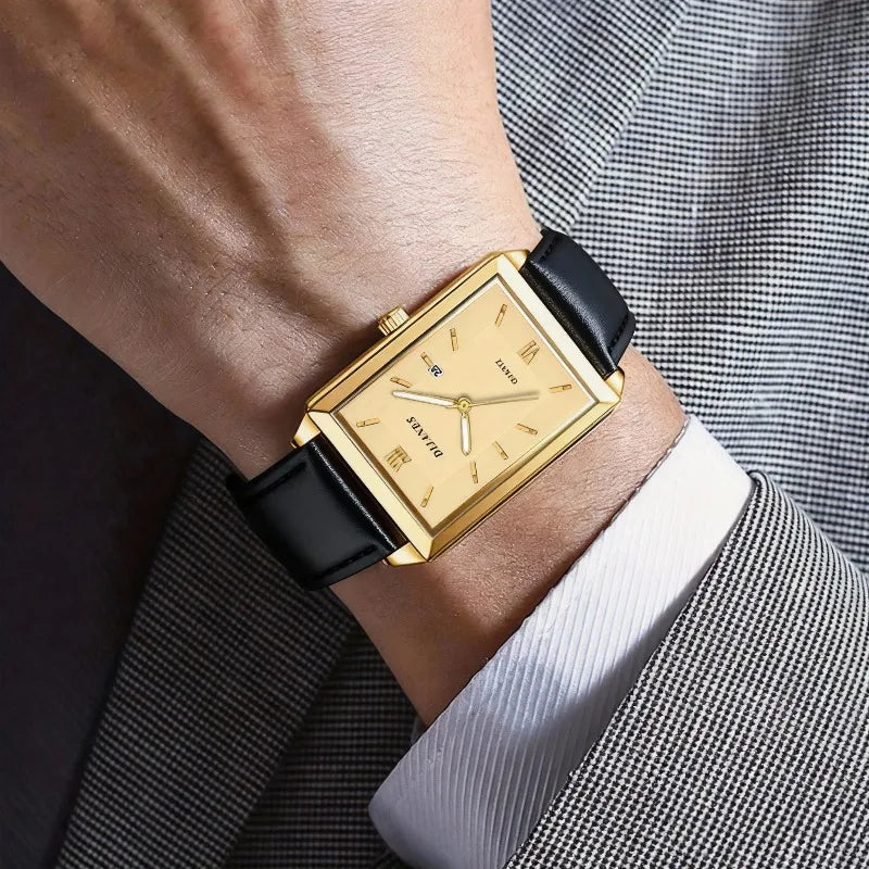 Top Brand Men Watches Fashion Simple Leather Band Analog Quartz Wrist Watches Casual Business Male Clock Gift reloj de hombre