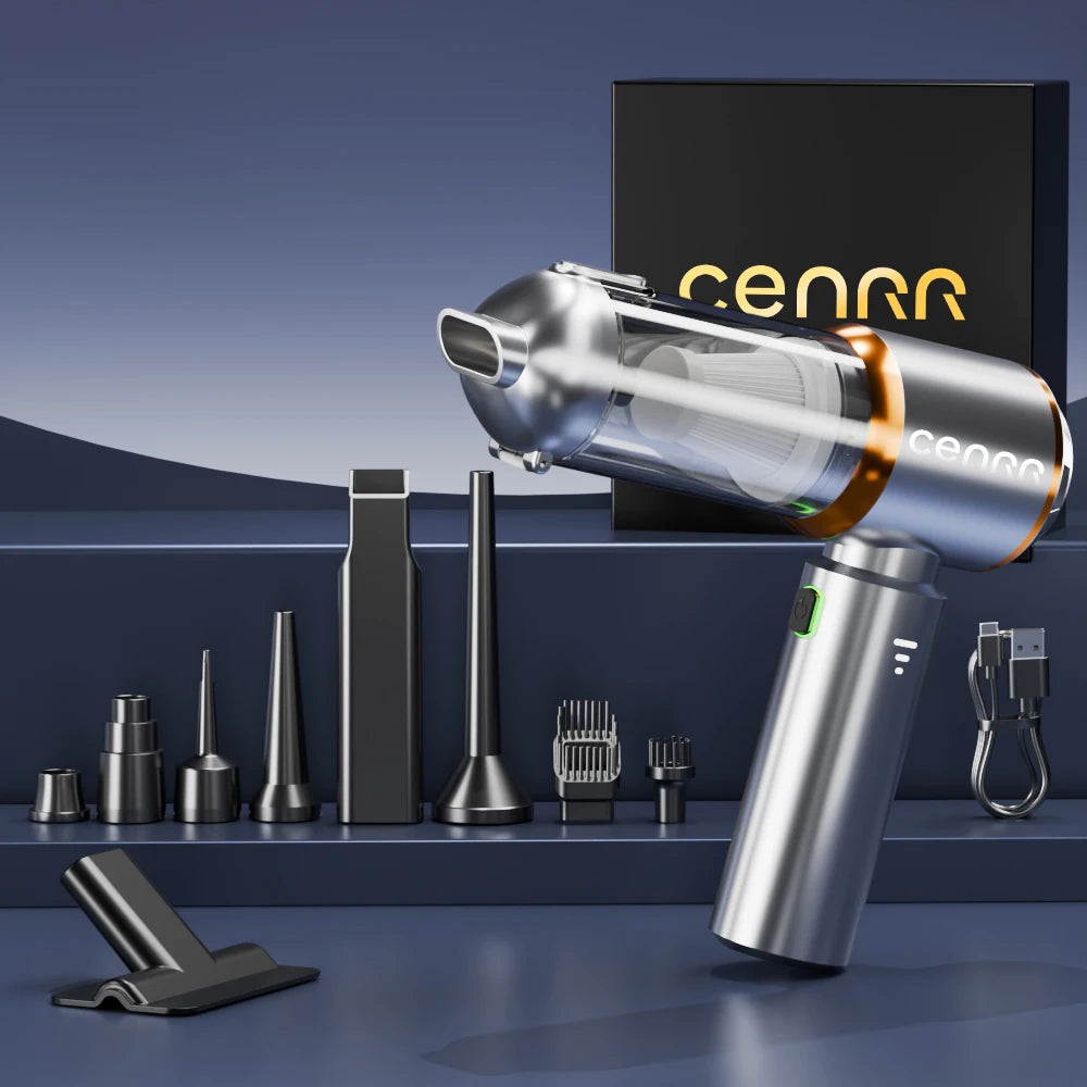 CENRR 2025 NEW Car Vacuum Cleaner Mini Powerful 998000PA Portable Vacuum Cleaner for Home Appliance Handheld Blower Car Cleaner