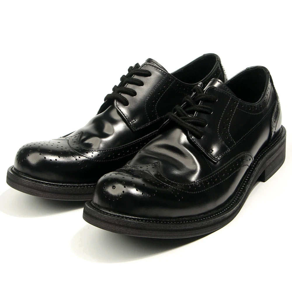 Genuine leather Men's formal shoes Business leather Shoes cowhide handmade Men dress shoes high-end luxury Wedding shoes loafers
