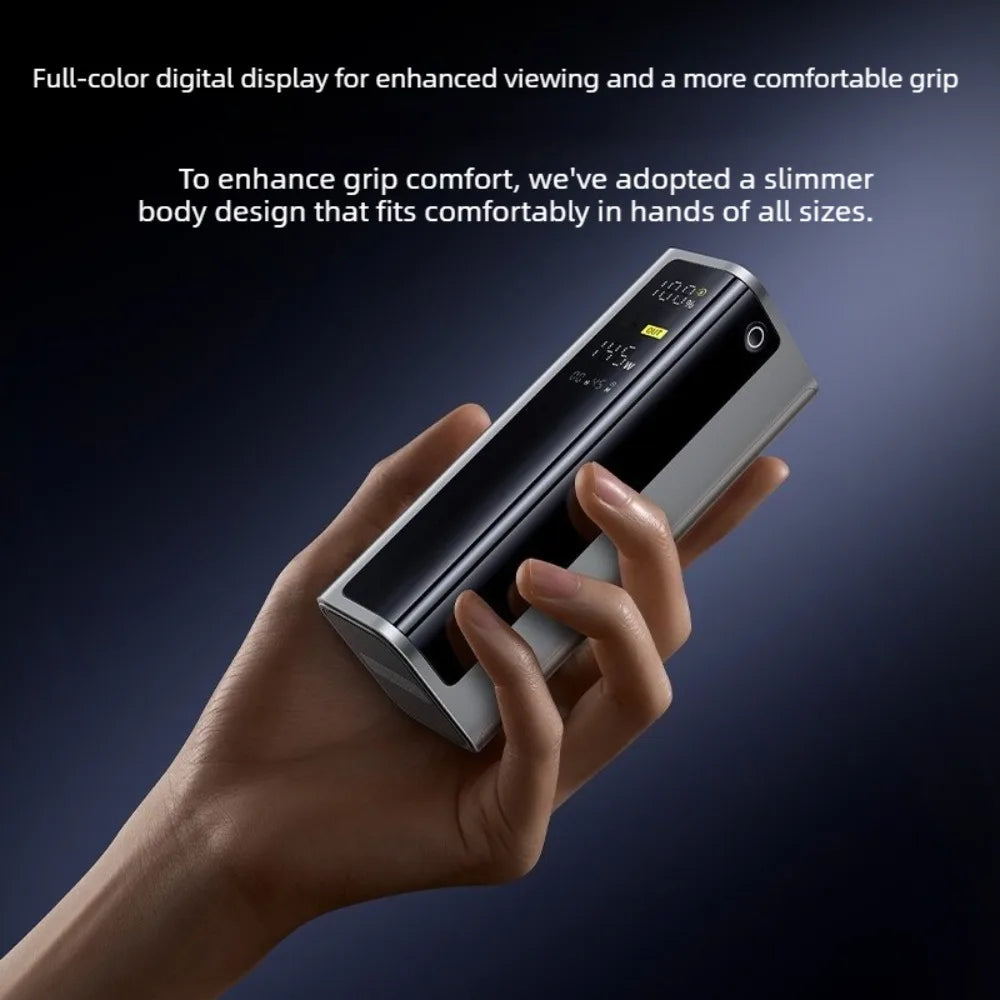 Power Bank 145W 20800mAh PD 100W Fast Charging  with Smart Digital Display Portable External PowerBank for Laptop Phone