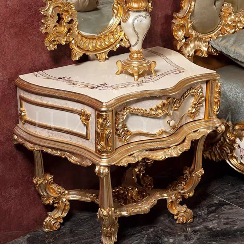 European Solid Wood Bed Princess Design Double Sleeping Modern Bedroom Bed Trendy Castle Letto Matrimoniale Unique Furniture