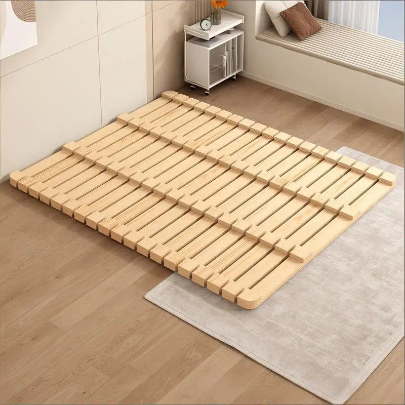 Solid wood bed frame, tatami bed frame, home use, floor sleeping, breathable and moisture-proof bed board