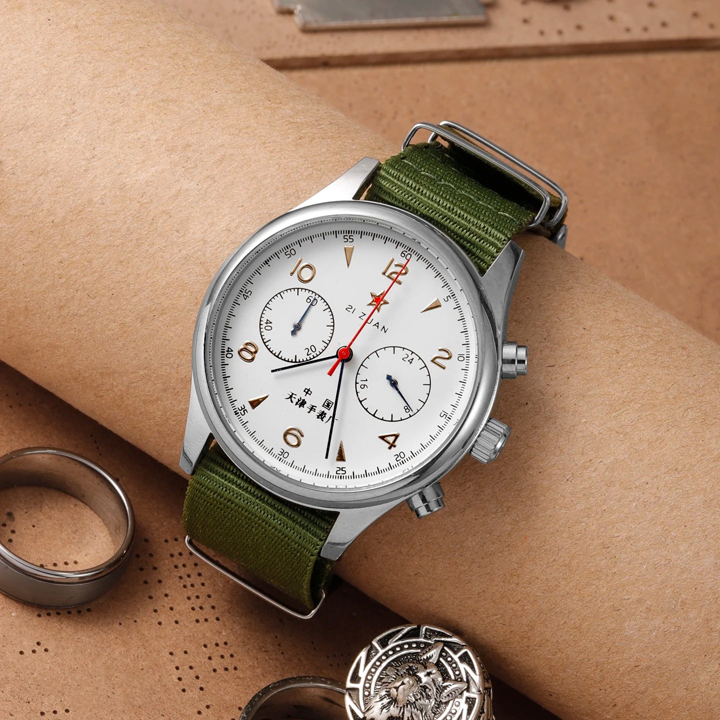2026 New Men's watches 1963 pilot automatic watch 40mm waterproof retro quartz chronograph vintage dress watch
