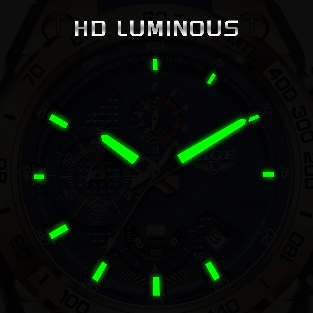 LIGE New Luxury Men‘s Watch Brand Fashion Digital Watches Men Gifts Waterproof Multifunctional Quartz Wristwatches Reloj Box