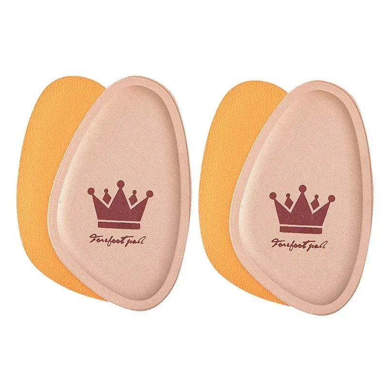 1/10PCS Women Non-slip Crown Forefoot Pads Pain Relief Insert Half Size Insoles Cushions Anti-pain Orthopedic Half Paddings