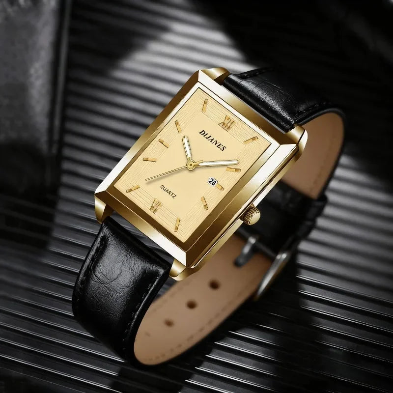 Top Brand Men Watches Fashion Simple Leather Band Analog Quartz Wrist Watches Casual Business Male Clock Gift reloj de hombre