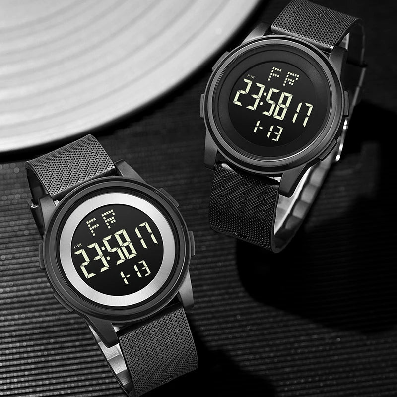 New Model of Electronic Sports Watch for Men and Women, Trendy and Fashionable, with Luminous Display, Multi-Functional, Suitable for Casual Outdoor Activities and Campus Use, for Middle and High School Students, Available in