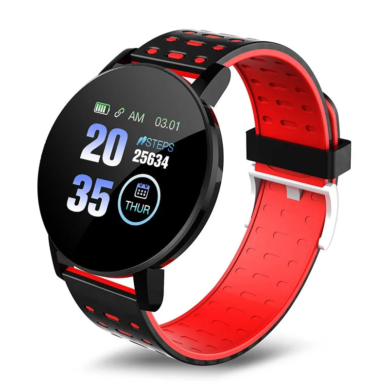 NEW 1.44inch Bluetooth 4.0 Led Digital Waterproof Smart Watch Children's Heart Rate Monitor Fitness Tracker Watch Boys and Girls