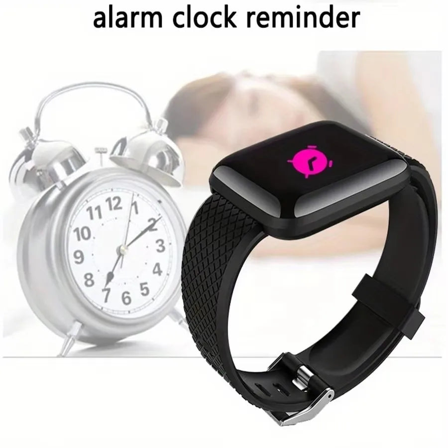 2026 New For Multifunction Smart Watch Kid Men Woman Message Remind Music Control Sport Step Calories 116 Smartwatch Alarm Clock
