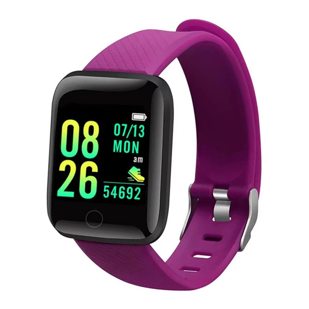 2026 New For Multifunction Smart Watch Kid Men Woman Message Remind Music Control Sport Step Calories 116 Smartwatch Alarm Clock