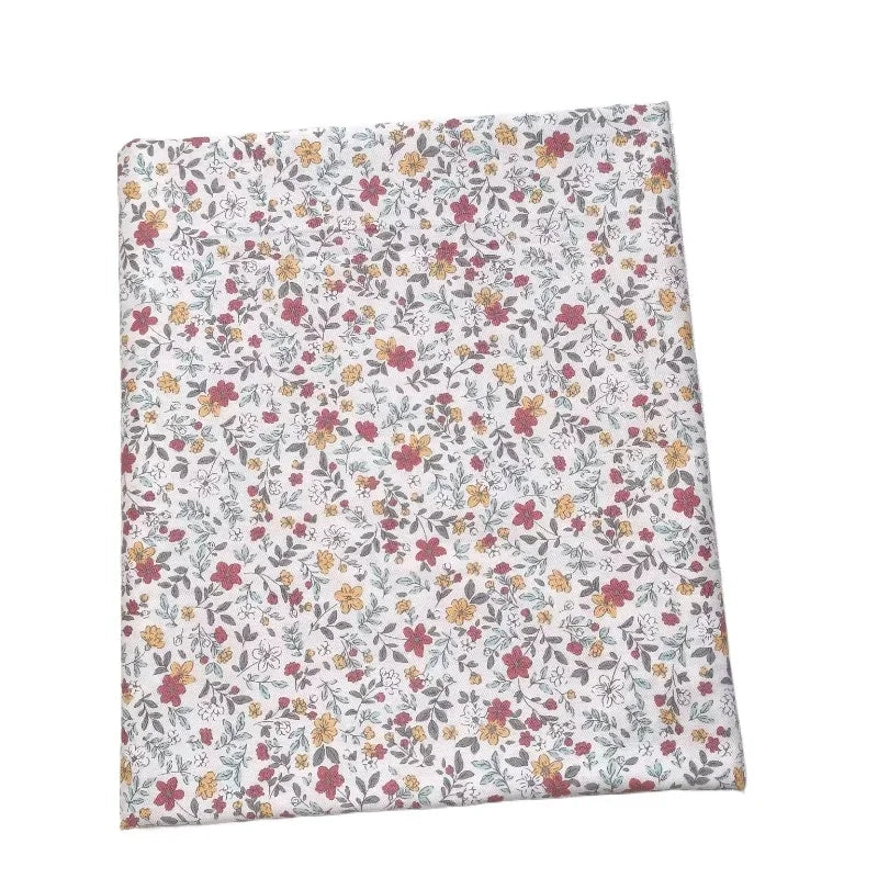 235xx50cm Floral Print Fabric Small Patterns for Shirts Dresses DIY Crafts And Bedding Home Decor Fabric