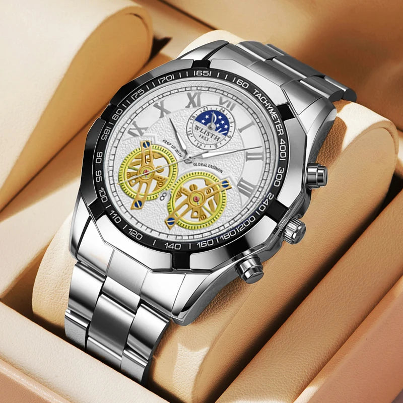 Watches for Man Quartz Watches Top Brand Luxury Business Wristwatch Waterproof Luminous Watch Men Clock Relogio Masculino