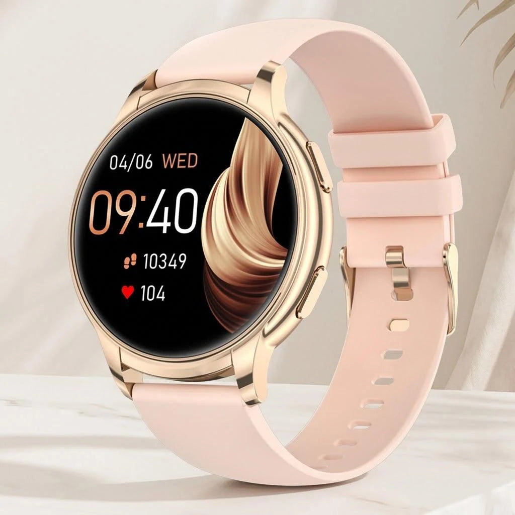IP67 Waterproof Smartwatch Heart Rate Sleep SpO2 Monitor Call Function Android iOS Fitness Tracker for Women