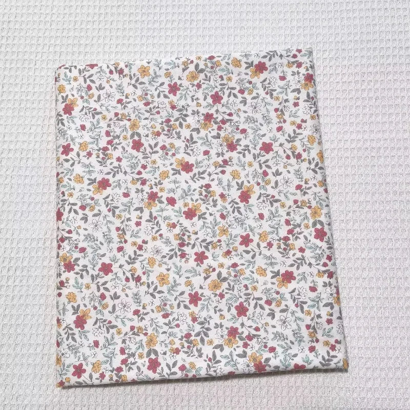 235xx50cm Floral Print Fabric Small Patterns for Shirts Dresses DIY Crafts And Bedding Home Decor Fabric