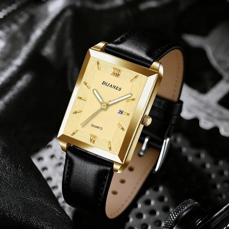 Top Brand Men Watches Fashion Simple Leather Band Analog Quartz Wrist Watches Casual Business Male Clock Gift reloj de hombre