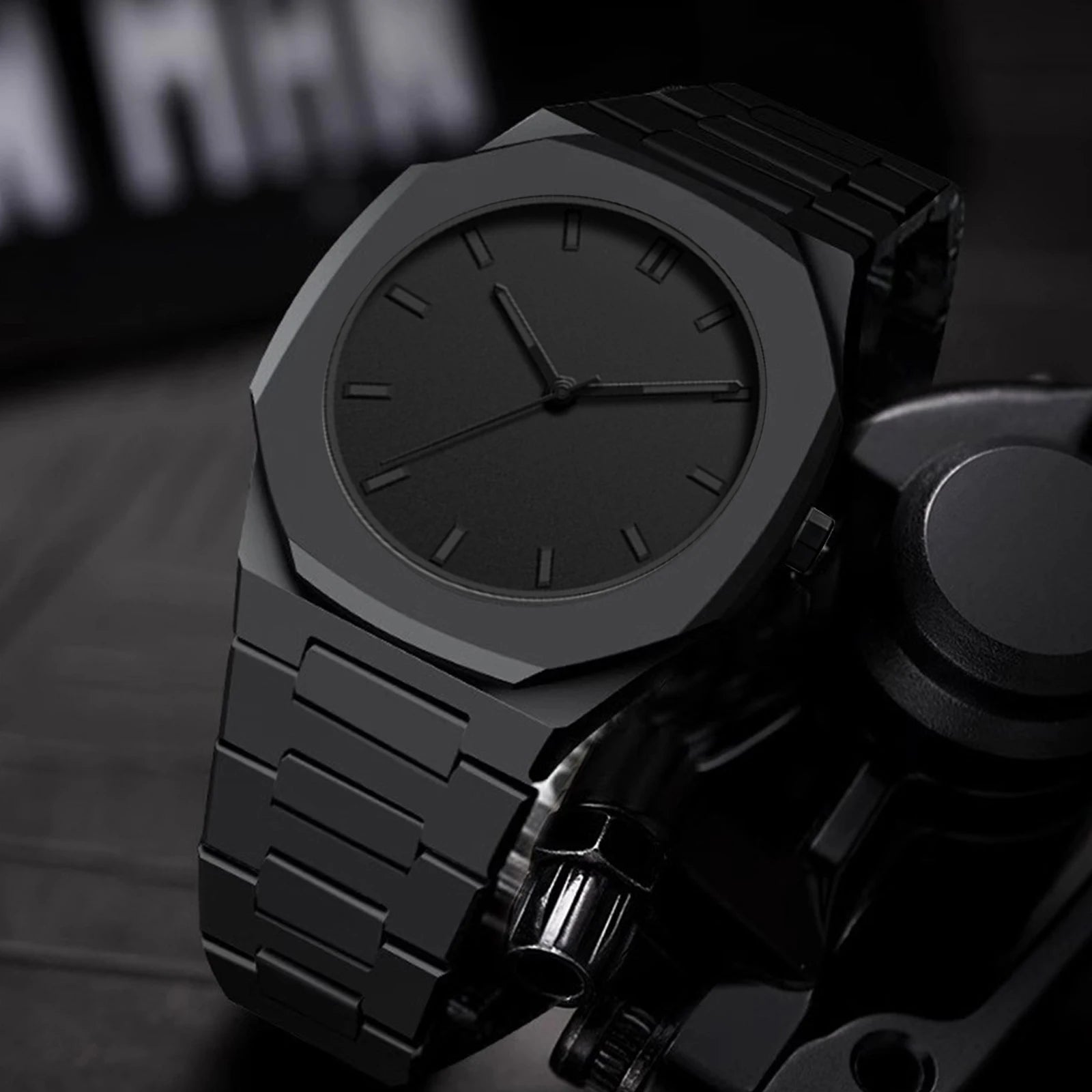 2025 New Modern Simple Creative Sports and Leisure Watch Creative Design Waterproof Quartz Movement Energy Watches Gift for Men