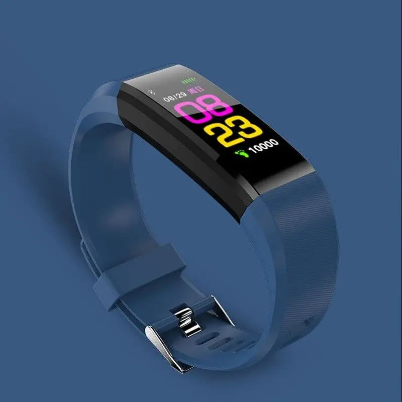 115plus Kids Smartwatch Bluetooth 4.0 Intelligent Sports Bracelet for iOS Android Sport Fitness Tracker Touch Wristband Watch
